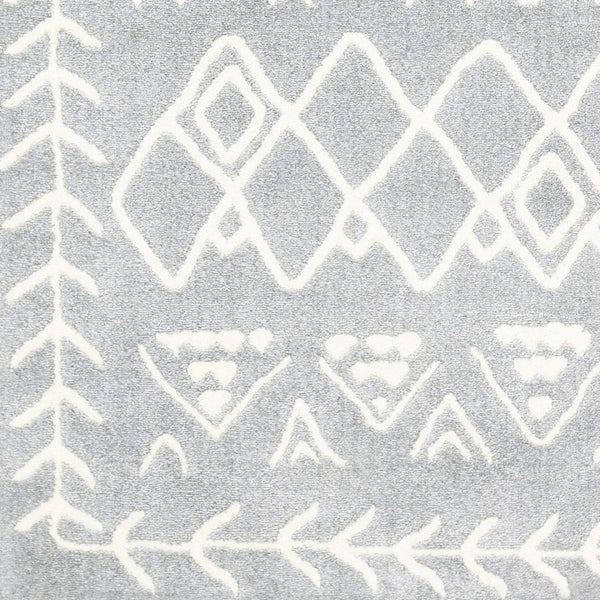 Livabliss Horizon Machine Woven Polypropylene Accent Rug Turkish Crafted for Entryways and High Traffic Zones Slate, Cream 2' x 3' HRZ2314-23