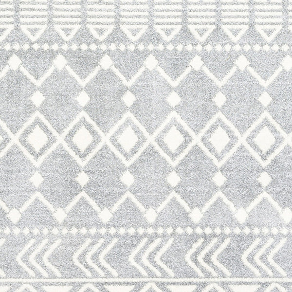 Livabliss Horizon Global Geometric Area Rug Polypropylene Woven Square Living Room Accent HRZ2317-710RD