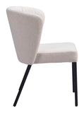 Aimee Dining Chair - Set of 2 Beige 109678 Zuo Modern