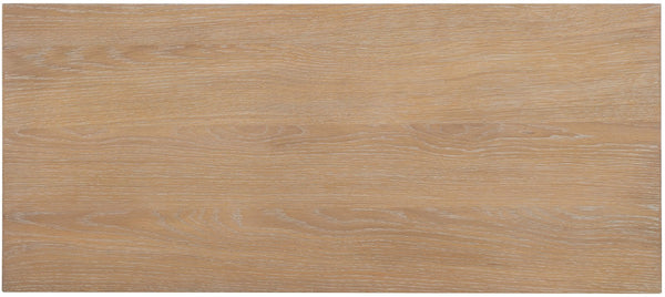 Hooker Furniture Commerce Willow Accent Cabinet With Light Oak Finish, Scalloped Doors, Soft-Close & Adjustable Shelf 7228-85144-82