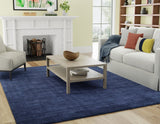 Feizy Rugs Luna Hand Woven Wool Area Rug - Stylish, Stain-resistant, Perfect For High Traffic Spaces & Decor Blue Wool 5798049fdbl000n95