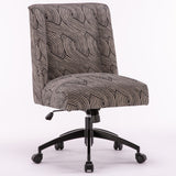 Parker House Parker Living - Desk Chair Maze Ebony 100% Polyester (W) DC#503-MZE
