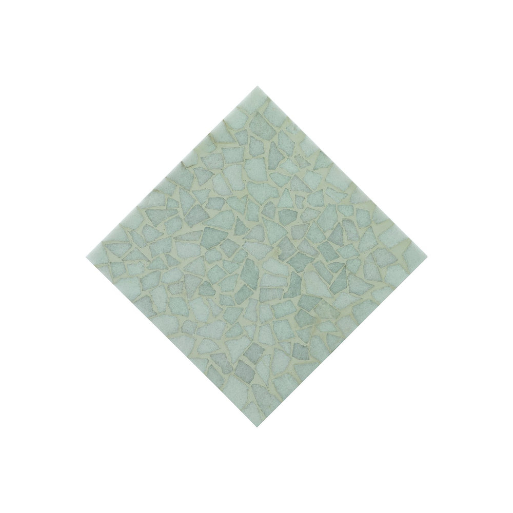 Bernhardt Bernhardt Stillwater Outdoor Cocktail Table With Terrazzo Stone Top & Powder-Coated Stainless Base Flint Gray / Terrazzo 22.25"W x 22.25"D x 19.5"H X01009