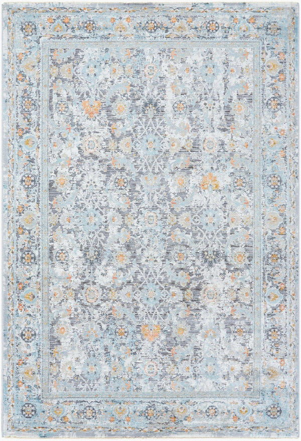 Livabliss Hassler Traditional Machine Woven Polypropylene Area Rug for Entryway or Sitting Room Taupe, Dusty Sa 6'7" x 9'6" HSL2300-6796