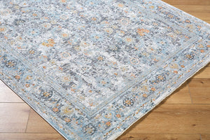 Livabliss Hassler Traditional Machine Woven Polypropylene Area Rug for Entryway or Sitting Room Taupe, Dusty Sa 5'3" x 5'3" HSL2300-53RD