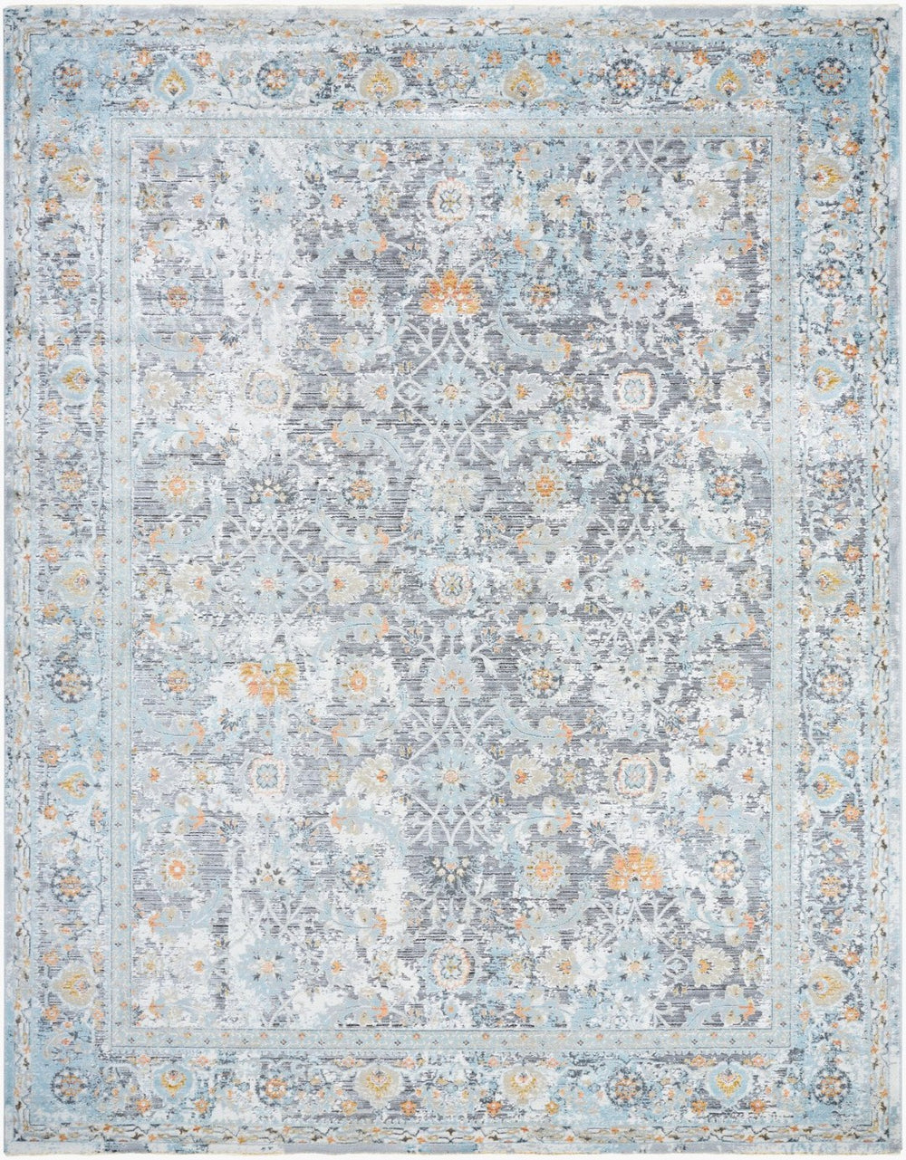Livabliss Hassler Traditional Machine Woven Polypropylene Area Rug for Entryway or Sitting Room Taupe, Dusty Sa 7'10" x 10'2" HSL2300-710103