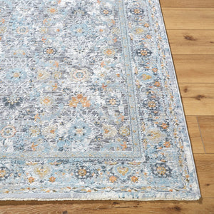 Livabliss Hassler Traditional Machine Woven Polypropylene Area Rug for Entryway or Sitting Room Taupe, Dusty Sa 5'3" x 5'3" HSL2300-53RD