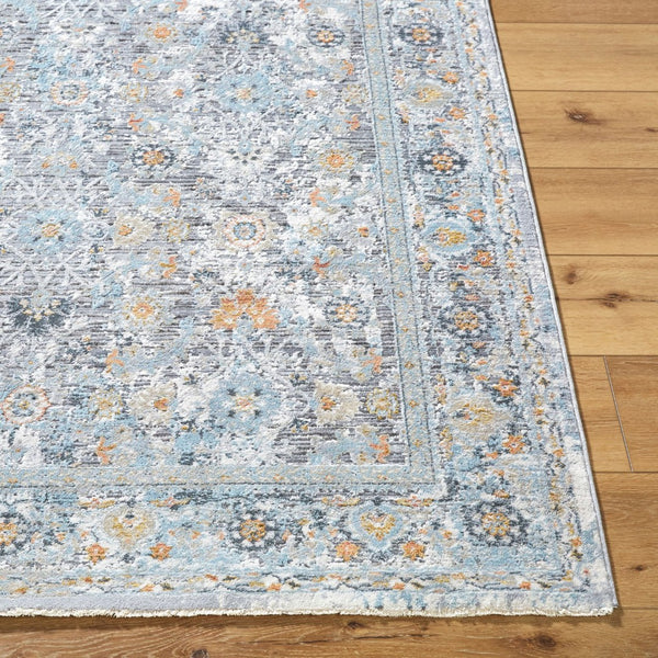Livabliss Hassler Traditional Machine Woven Polypropylene Area Rug for Entryway or Sitting Room Taupe, Dusty Sa 5'3" x 5'3" HSL2300-53RD