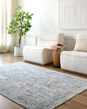 Livabliss Hassler Traditional Machine Woven Polypropylene Area Rug for Entryway or Sitting Room Taupe, Dusty Sa 6'7" x 9'6" HSL2300-6796