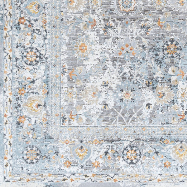 Livabliss Hassler Traditional Machine Woven Polypropylene Area Rug for Entryway or Sitting Room Taupe, Dusty Sa 5'3" x 5'3" HSL2300-53RD