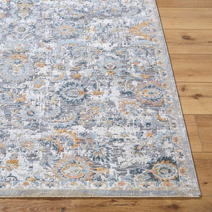 Livabliss Hassler Traditional Medallion Area Rug Turkish Woven Polypropylene Living Room Accent Taupe, Light Sl 7'10" x 7'10" HSL2303-710RD