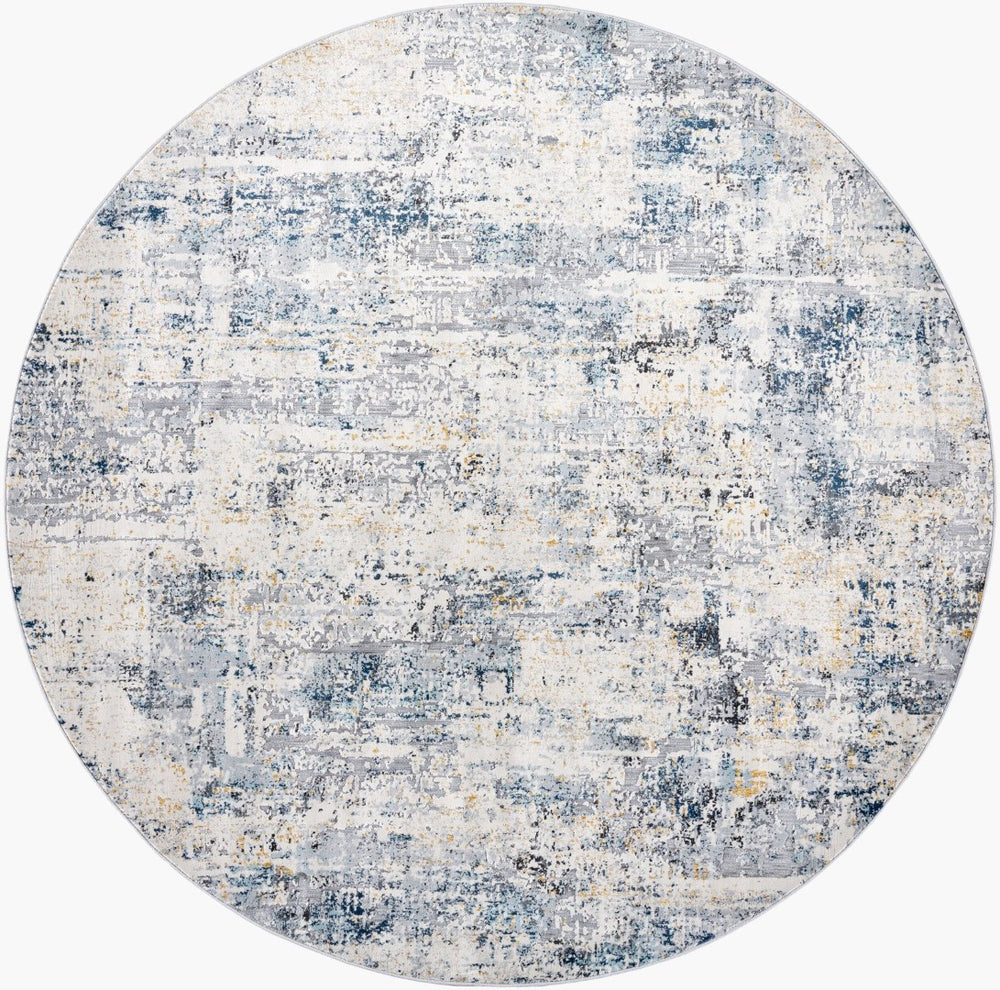 Livabliss Hassler Square Machine Woven Polypropylene Area Rug Turkish Crafted Living Room Accent Taupe, Light Sl 7'10" x 7'10" HSL2309-710RD