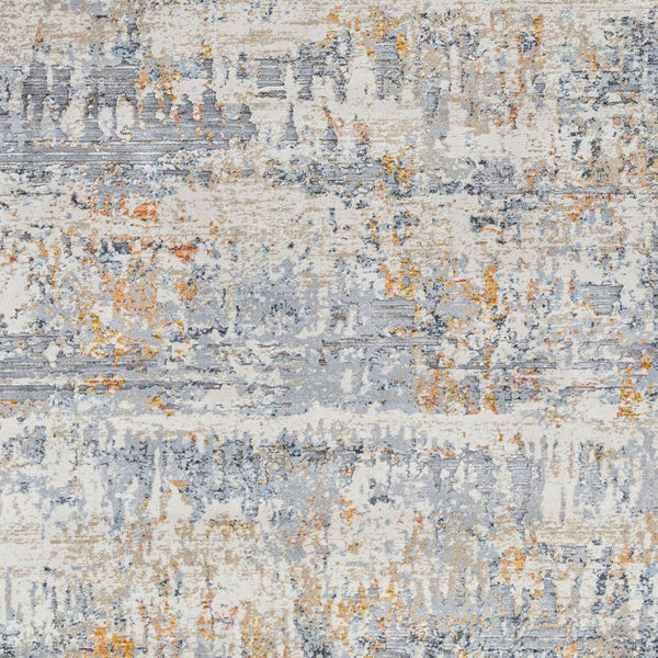 Livabliss Hassler Square Area Rug Polypropylene Blend Medium Pile Fringe Detail Living Room HSL2310-67RD