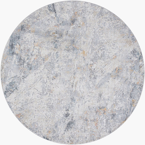 Livabliss Hassler Geometric Square Area Rug Machine Woven Polypropylene Blend for High Traffic Rooms Light Slate, Ta 6'7" x 6'7" HSL2311-67RD