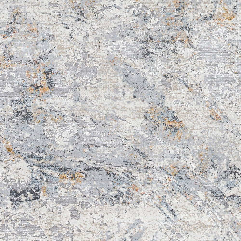 Livabliss Hassler Geometric Square Area Rug Machine Woven Polypropylene Blend for High Traffic Rooms Light Slate, Ta 9' x 12'2" HSL2311-9122