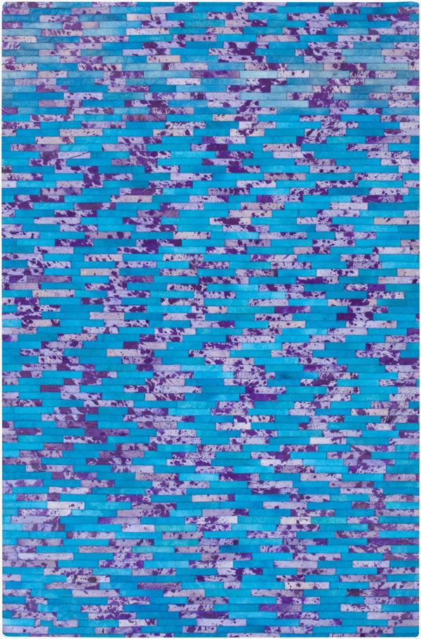 Surya Houseman Hair on Hide Flat Weave Area Rug Handcrafted in India for Modern Rooms HSM4003-58
