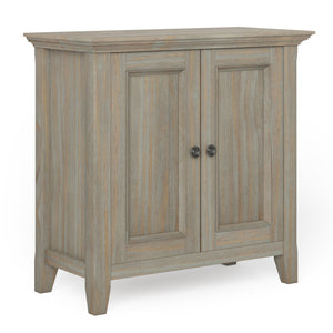English Elm Amherst Low Storage Cabinet - Distressed Grey Finish, Versatile Design For Any Room, Handcrafted Charm B136P158341