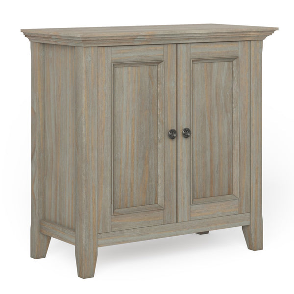 English Elm Amherst Low Storage Cabinet - Distressed Grey Finish, Versatile Design For Any Room, Handcrafted Charm B136P158341