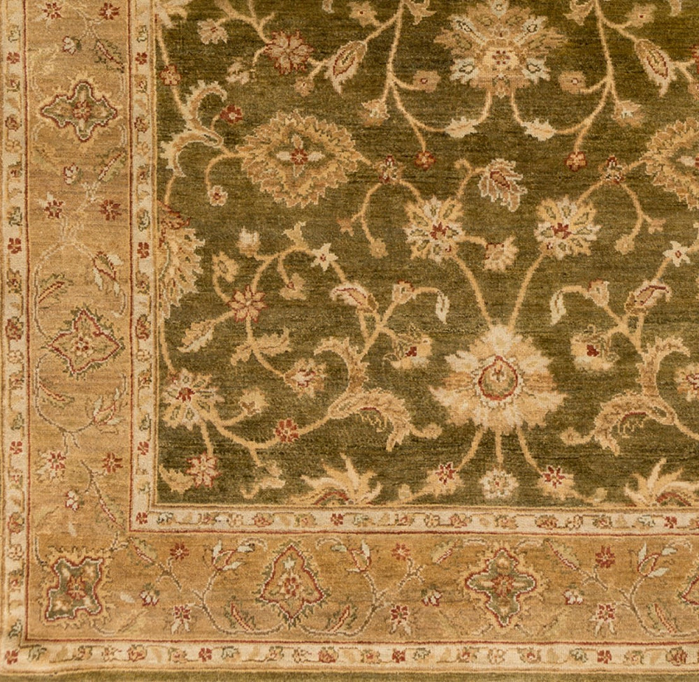 Surya History Hst-7000 2' X 3' Exotic Handmade Rug - Luxurious High Pile, Unique Design For Any Space Tan Wool Hst7000-69