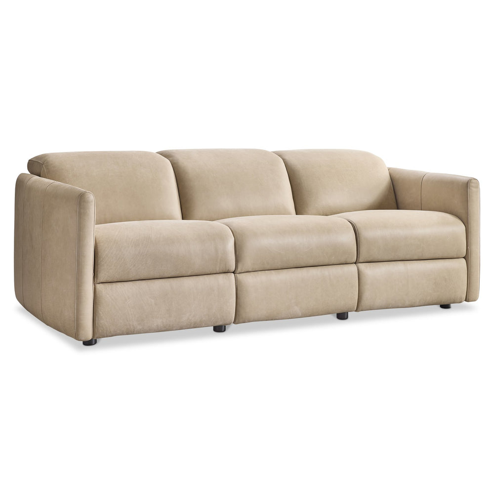 Bernhardt Bernhardt Sierra Premium Leather Power Reclining Sofa with Sleek Transitional Design 507RLO
