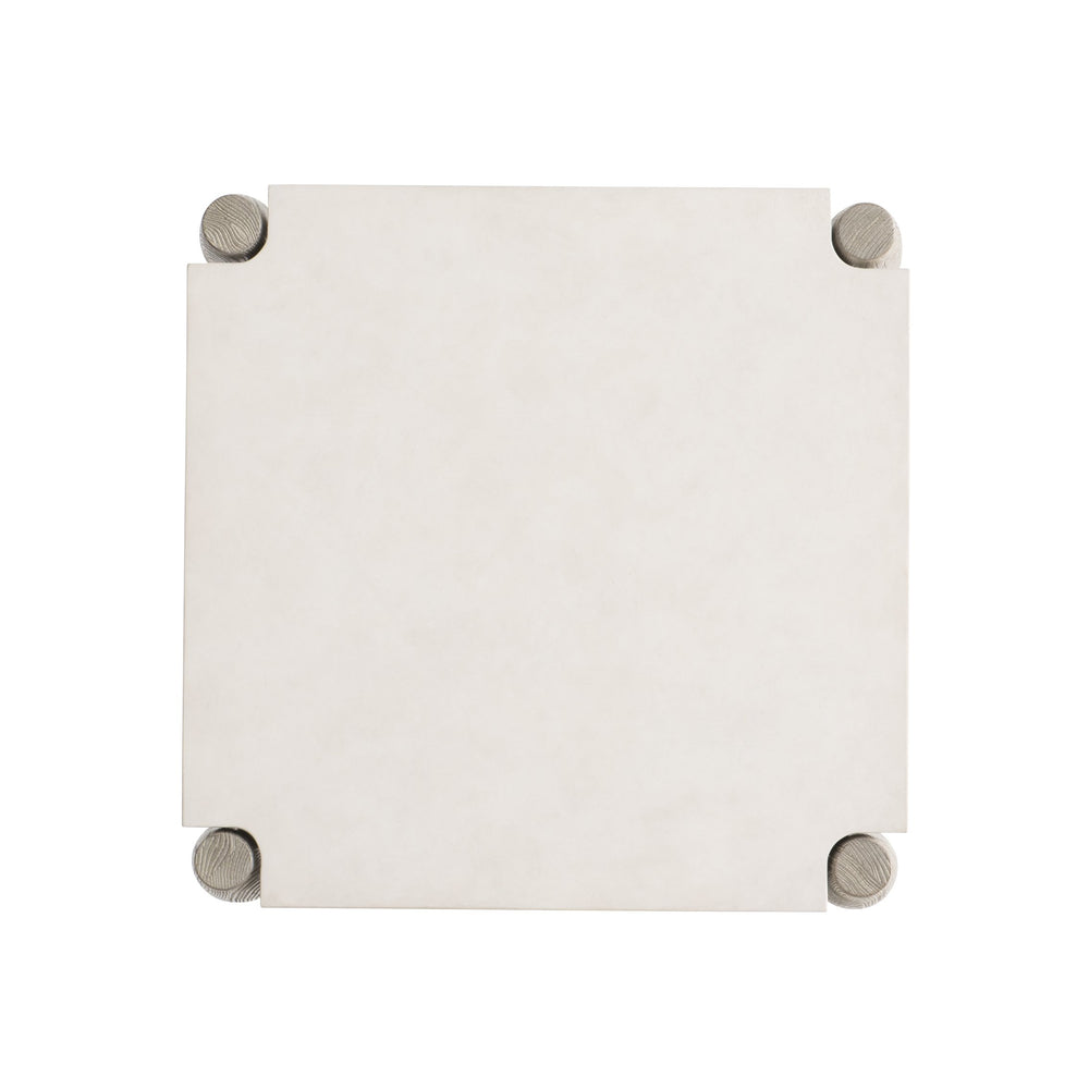 Bernhardt Bernhardt Ashbrook Side Table With Floating Scooped Top, Sandblasted Ash Base & Puzzle-Fit Legs 462111