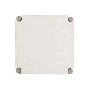 Bernhardt Bernhardt Ashbrook Side Table With Floating Scooped Top, Sandblasted Ash Base & Puzzle-Fit Legs 462111