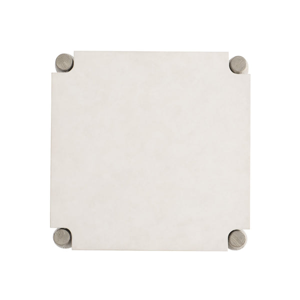 Bernhardt Bernhardt Ashbrook Side Table With Floating Scooped Top, Sandblasted Ash Base & Puzzle-Fit Legs 462111
