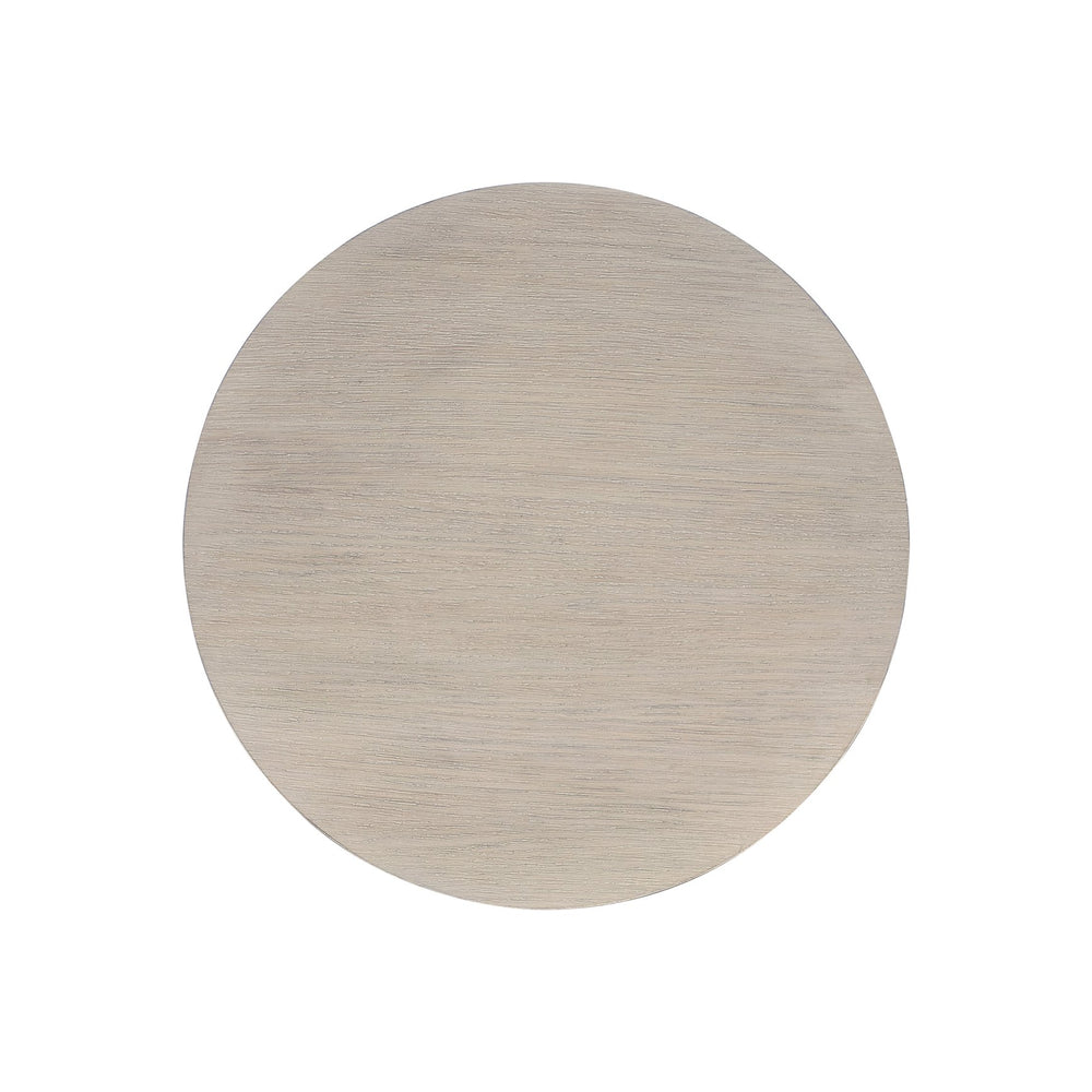 Bernhardt Bernhardt Lucerne Wire-brushed Oak Sculptural Accent Table for Modern Living Rooms 393122