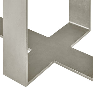 Bernhardt Bernhardt Rustic Modern Tempo Nightstand With Larza Oak, Sandblasted Aluminum Base & Usb Charging 346219R