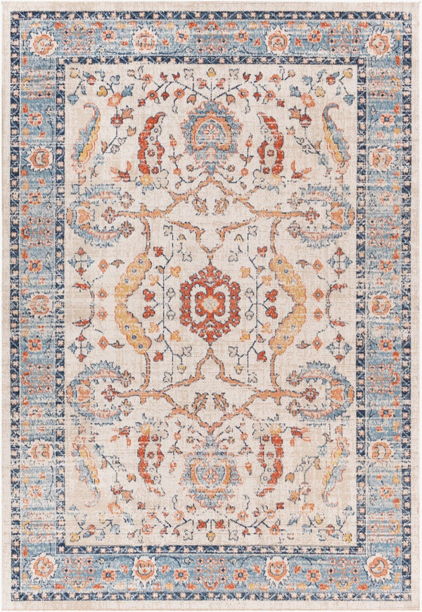 Livabliss Huntington Beach Flatweave Polyester Area Rug for High Traffic Indoor Outdoor Spaces HTB2301-679