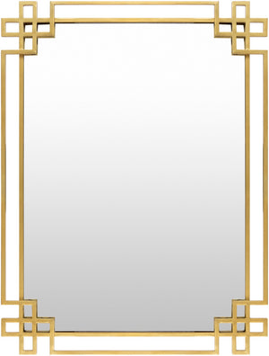 Seth HTE-001 40"H x 30"W x 1"D Accent Mirror HTE001-3040 Livabliss Surya