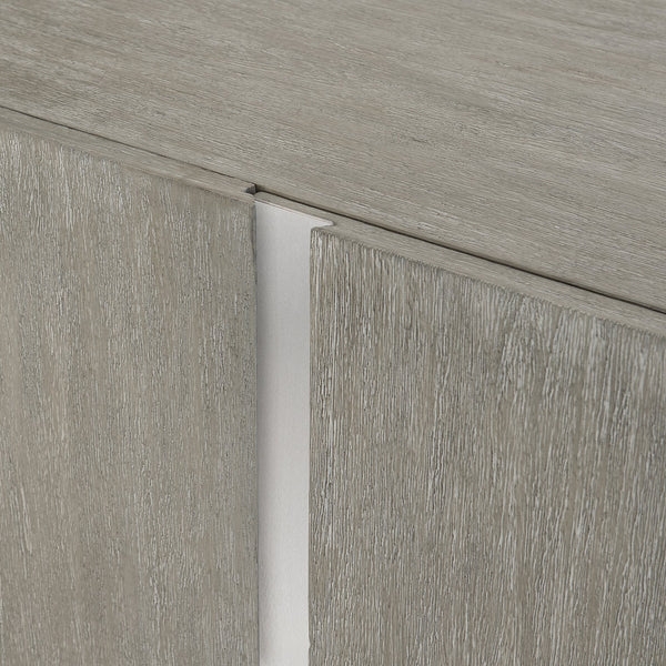 Bernhardt Bernhardt Foundations Two-Tone Entertainment Credenza 94" Rustic Modern Media Console With Storage, Soft-Close Doors 306890