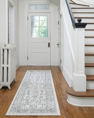 Surya Hightower Htw-3000 2' X 3' Luxurious Handmade Viscose Rug - Perfect For High Traffic Areas & Style Cream Viscose Htw3000-23