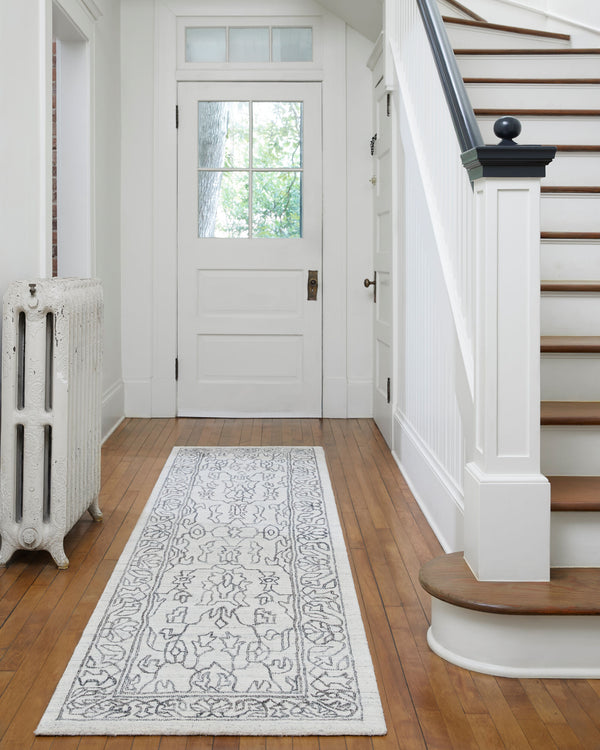 Surya Hightower Htw-3000 2' X 3' Luxurious Handmade Viscose Rug - Perfect For High Traffic Areas & Style Cream Viscose Htw3000-23