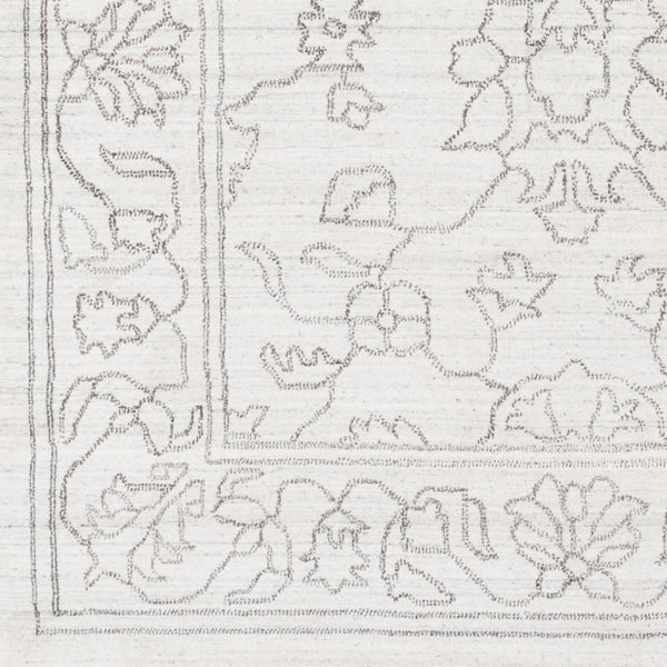 Surya Hightower Htw-3000 2' X 3' Luxurious Handmade Viscose Rug - Perfect For High Traffic Areas & Style Cream Viscose Htw3000-23