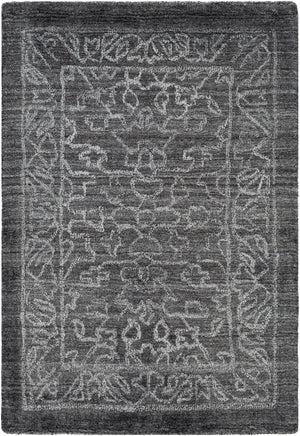 Hightower HTW-3002 4' x 6' Handmade Rug HTW3002-46  Charcoal, Light Gray Surya