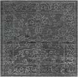 Hightower HTW-3002 8' x 8' Square Handmade Rug HTW3002-8SQ  Charcoal, Light Gray Surya