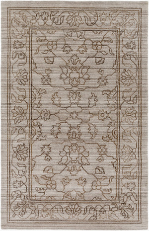 Surya Hightower Htw-3000 2' X 3' Luxurious Handmade Viscose Rug - Perfect For High Traffic Areas & Style Light Gray Viscose Htw3003-23