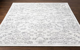 Hightower HTW-3005 8' x 10' Handmade Rug HTW3005-810  White, Black Surya