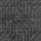 Hightower HTW-3011 8' x 10' Handmade Rug HTW3011-810  Charcoal, Black, White Surya