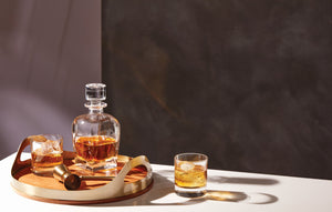 Lenox Tuscany Classics 3-Piece Whiskey Decanter & Glass Set Clear, NO COLOR GLASS,CRYSTAL 885518