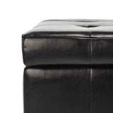 Safavieh  Large Manhattan Storage Bench  Black HUD4200B