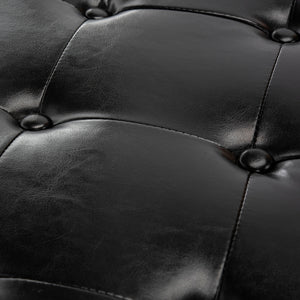 Safavieh  Large Manhattan Storage Bench  Black HUD4200B