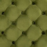 Safavieh Amelia Tufted Storage Ottoman Fern Green HUD8220R