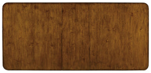 Hooker Furniture Tynecastle Manor-Style Rectangle Dining Table W/ Two 18" Leaves, Chestnut Alder Veneers, Seats 10 5323-75200