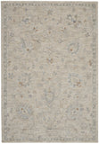 ASR04 Asher Vintage Persian Floral Indoor Rug in Light Grey - Elegant, Textured, and Timeless Design