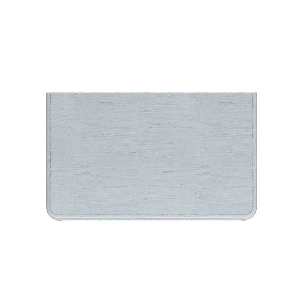 A.R.T. Furniture Summer Creek Nightstand - Shutter Blue Finish, 3 Drawers & Usb Chargers For Stylish Storage Solutions Blue Flakey Cathedral Oak Veneer,Parawood Solids 251143-1361