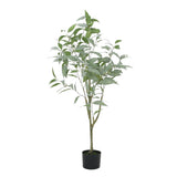 Christopher Knight Home® - Noble House - Parkey 4' X 1.8' Artificial Eucalyptus Leaf Tree, Green