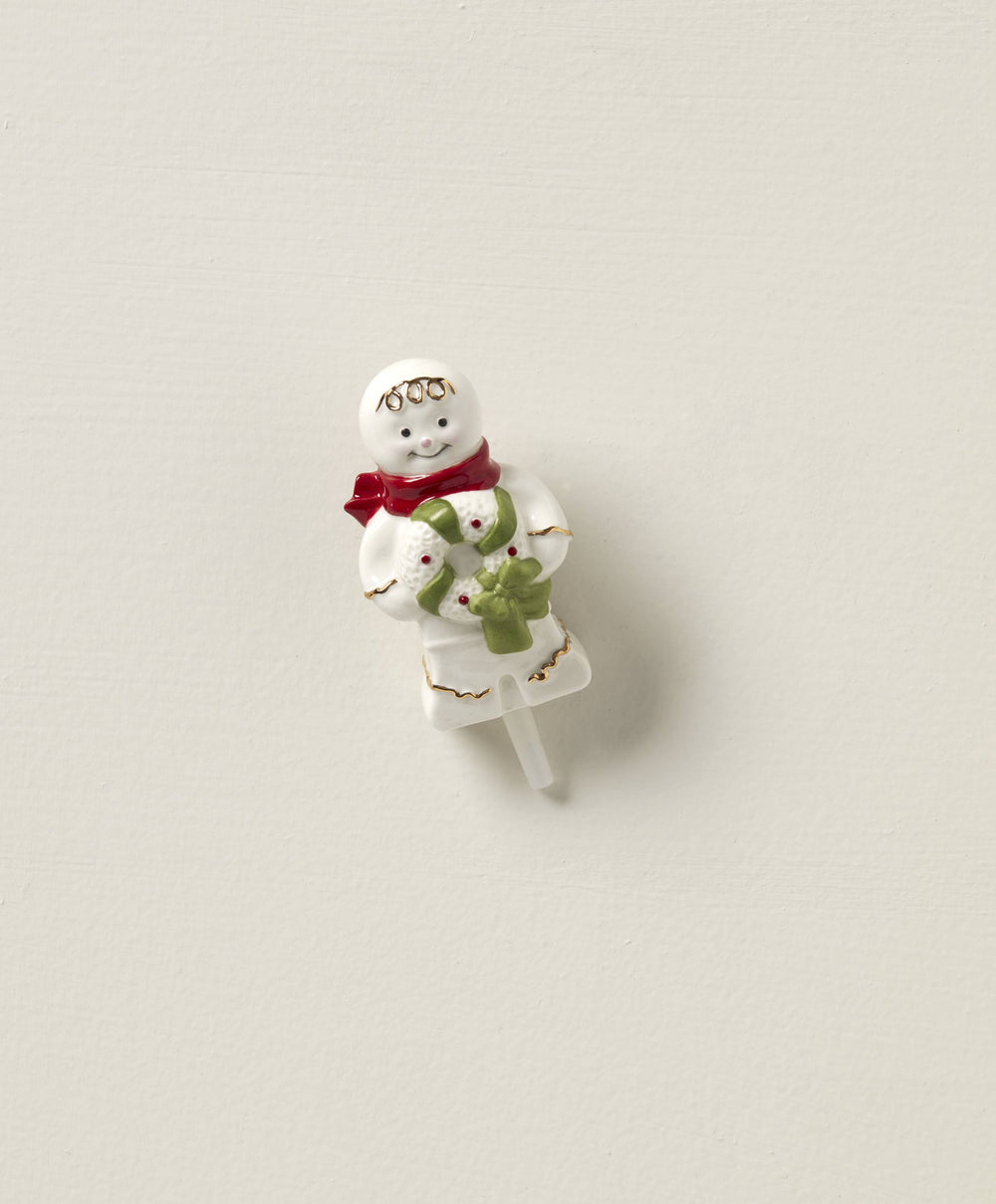 Lenox Profile Popper Gingerbread Charm White, WHITE PORCELAIN 894242