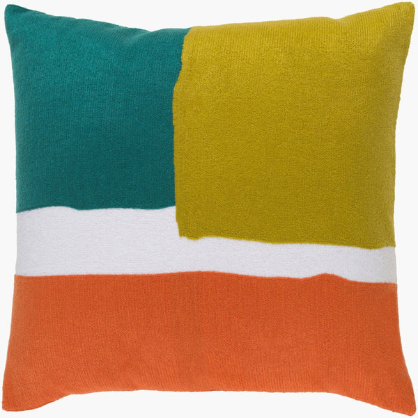 Livabliss Harvey Woven Cotton Textured Accent Pillow Cover for Sofa Bed or Reading Chair HV004-1818D